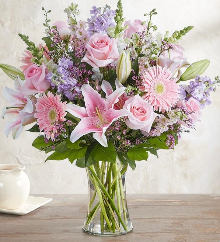 Fresh Flower Bouquet Pink Combination