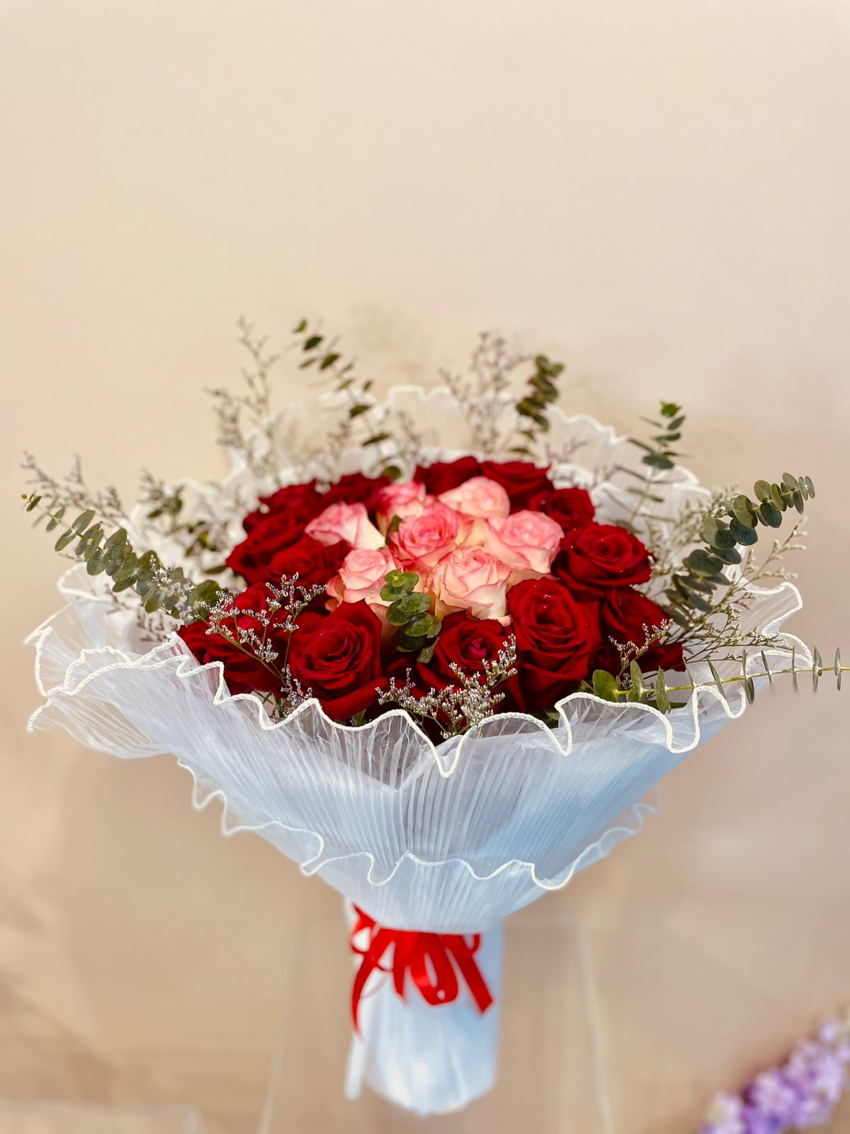 red bouquet