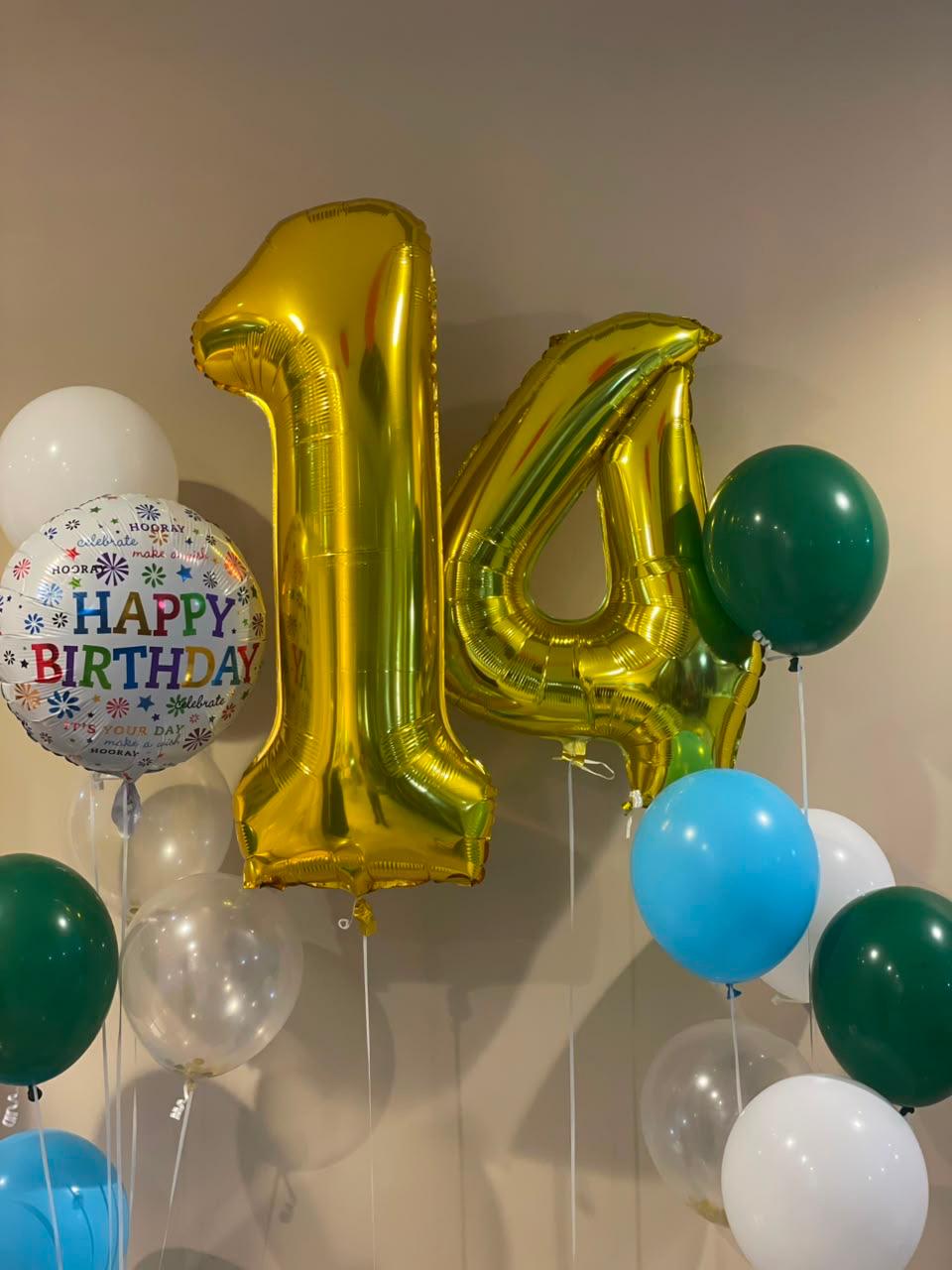 birthday balloons